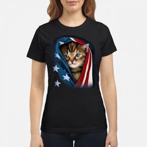 Patriotic Kitten Cat American Flag Shirt 7 Patriotic Kitten Cat American Flag Shirt