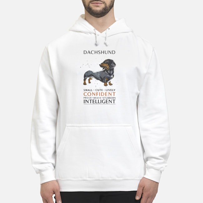 Dachshund Small Cute Lively Confident Intelligent Shirt 8 Dachshund Small Cute Lively Confident Intelligent Hoodie