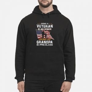Being A Veteran Is An Honor Being A Grandpa Is Priceless Shirt 5 Being A Veteran Is An Honor Being A Grandpa Is Priceless Shirt