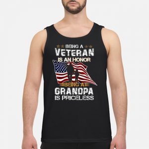 Being A Veteran Is An Honor Being A Grandpa Is Priceless Shirt 6 Being A Veteran Is An Honor Being A Grandpa Is Priceless Shirt