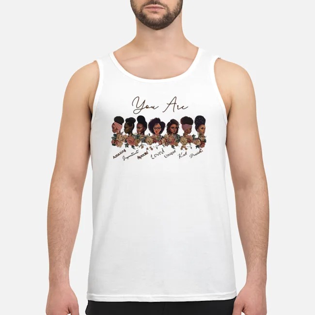 God Says You Are Black Beautiful Shirt 7 God Says You Are Black Beautiful Guy Tank Top