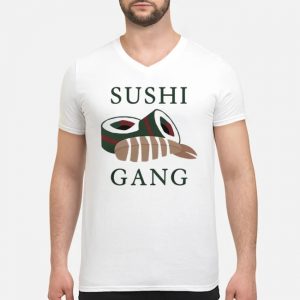 Bramfam Merch Sushi Gang Shirt 8 Bramfam Merch Sushi Gang Guy V-neck
