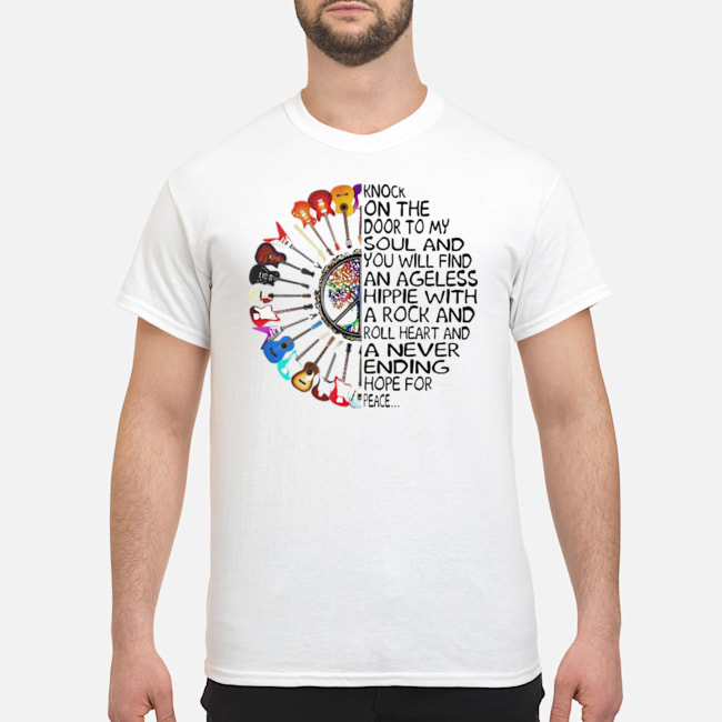 Guitar Peace Knock On The Door To My Soul Shirt 1 Guitar Peace Knock On The Door To My Soul Shirt