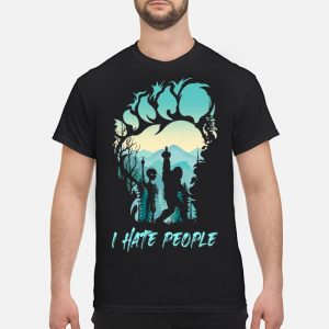 Alien Bigfoot I Hate People Shirt 5 Alien Bigfoot I Hate People Shirt