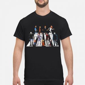 The Beatles And Horror Movies Character Abbey Road Shirt 5 The Beatles And Horror Movies Character Abbey Road Shirt