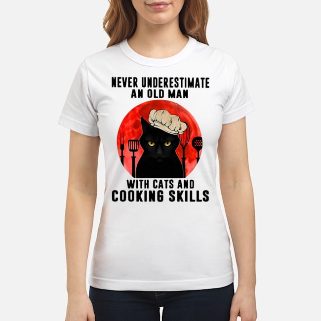 Never Underestimate An Old Man With Cats And Cooking Skills Shirt 5 Never Underestimate An Old Man With Cats And Cooking Skills Shirt
