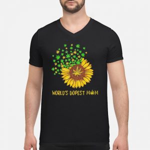 Weed Sunflower World's Dopest Mom Shirt 8 Weed Sunflower World's Dopest Mom Shirt