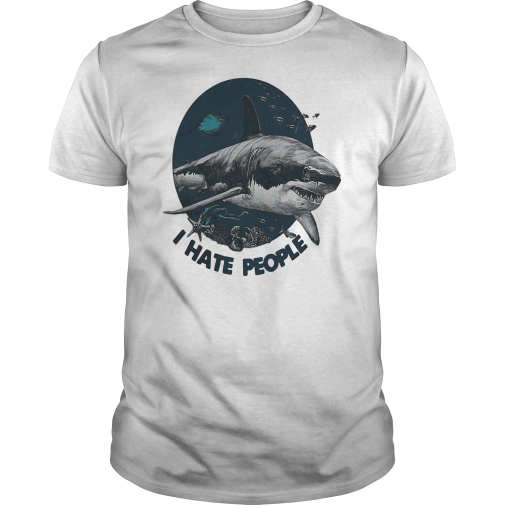 Shark I Hate People Shirt 1 Shark I Hate People Shirt