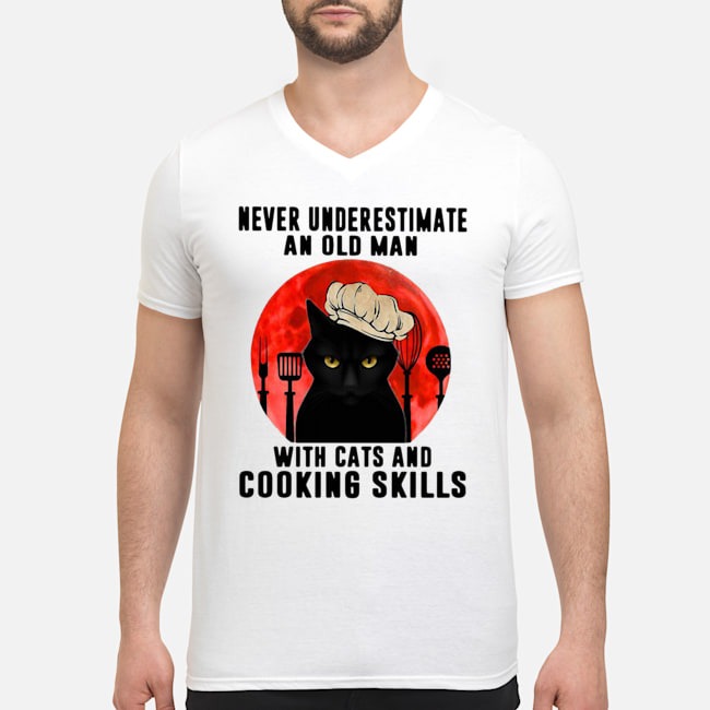 Never Underestimate An Old Man With Cats And Cooking Skills Shirt 8 Never Underestimate An Old Man With Cats And Cooking Skills Shirt