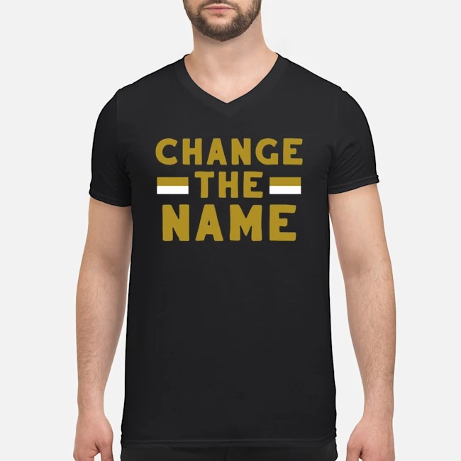 Change The Name Shirt 8 Change The Name Guy V-neck