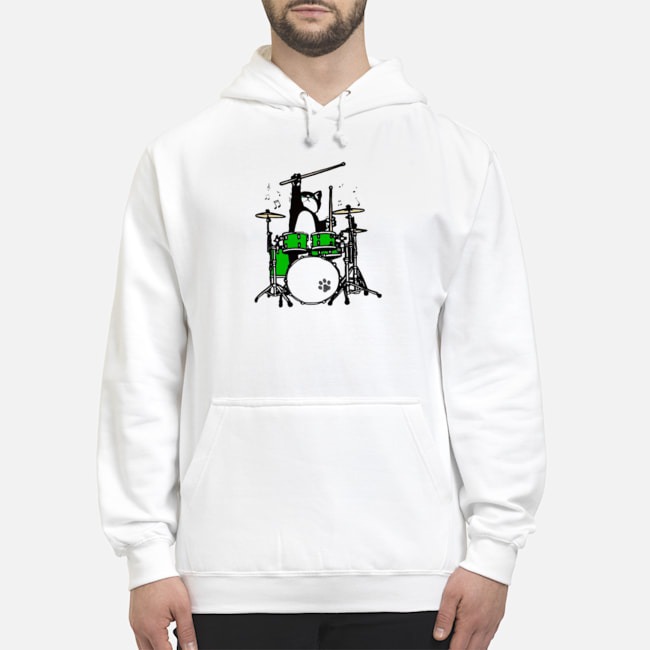 Drummer Cat Music Lover Musician Playing The Drums Shirt 8 Drummer Cat Music Lover Musician Playing The Drums Shirt