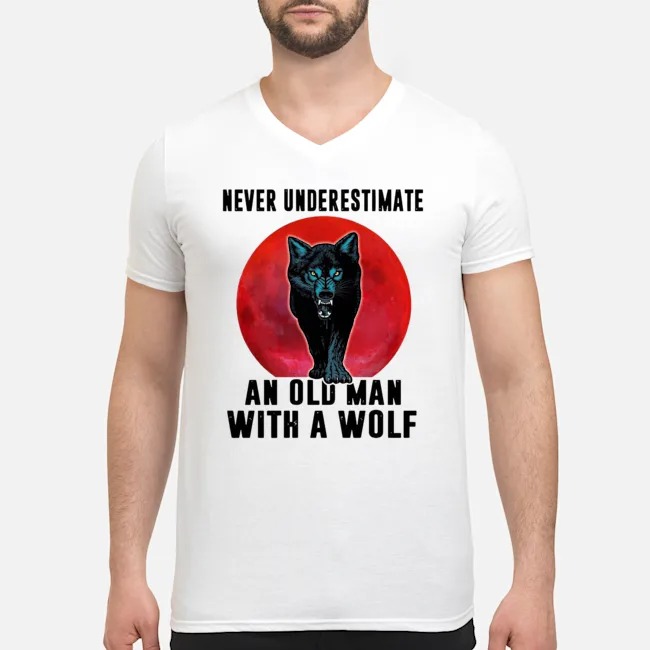 Never Underestimate An Old Man With A Wolf Moon Shirt 6 Never Underestimate An Old Man With A Wolf Moon Shirt