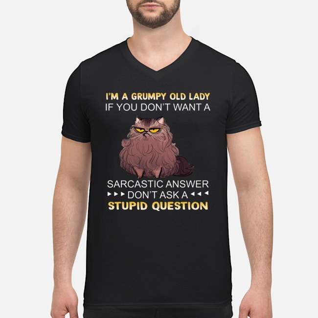 I Got A Beer For My Girl It Was The Best Trade I Ever Made Shirt 6 Cat I'm A Grumpy Old Lady If You Don't Want A Sarcastic Answer Shirt