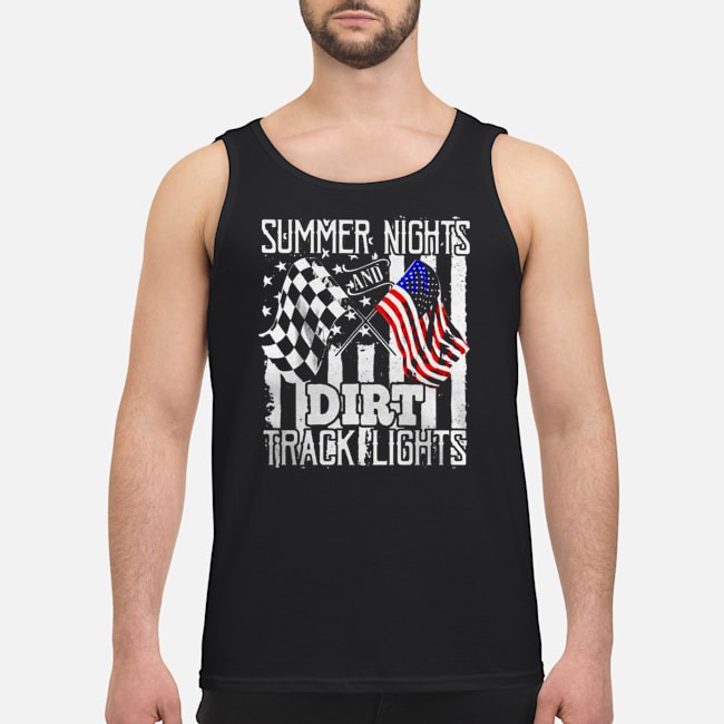 Summer Nights And Dirt Track Lights American Shirt 8 Summer Nights And Dirt Track Lights American Shirt