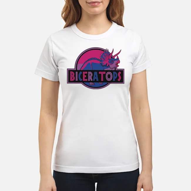 LGBT Biceratops Shirt 7 LGBT Biceratops Ladies Tee