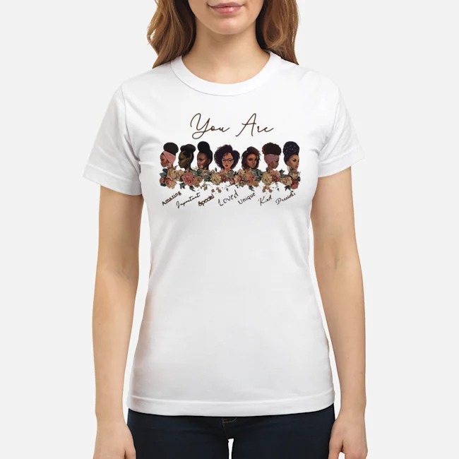 God Says You Are Black Beautiful Shirt 8 God Says You Are Black Beautiful Ladies Tee