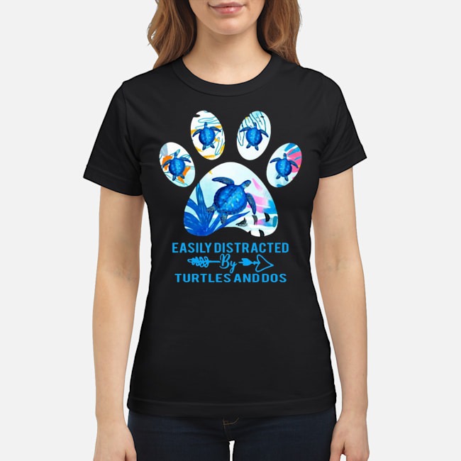 Turtles Easily Distracted By Turtles And Dogs Shirt 7 Turtles Easily Distracted By Turtles And Dogs Shirt