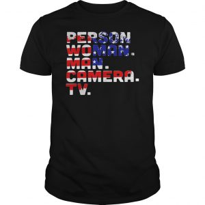 American Flag Person Woman Man Camera TV Shirt 5 American Flag Person Woman Man Camera TV Shirt