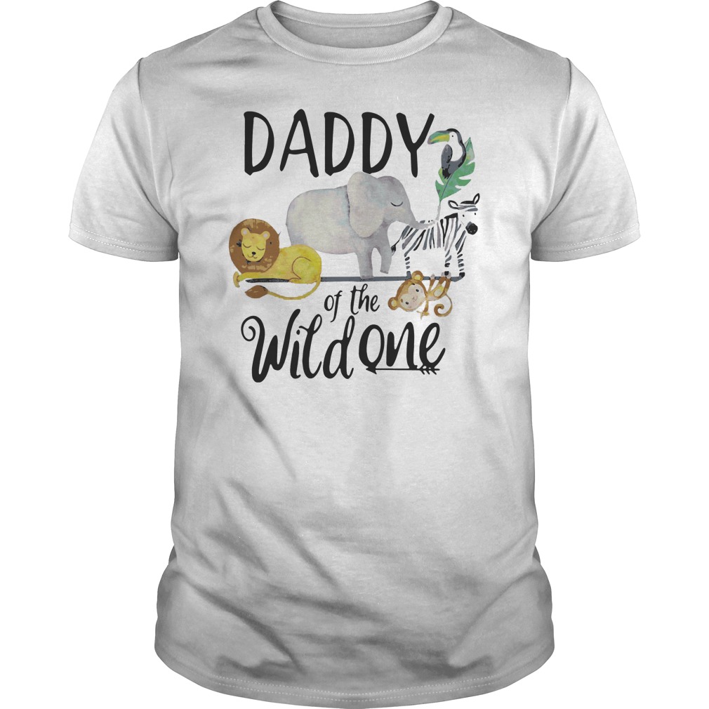 Elephant Animal Daddy Of The Wild One Shirt 5 Elephant Animal Daddy Of The Wild One Shirt