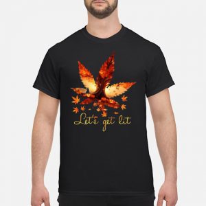 Weed Halloween Let's Get Lit Shirt 5 Weed Halloween Let's Get Lit Shirt