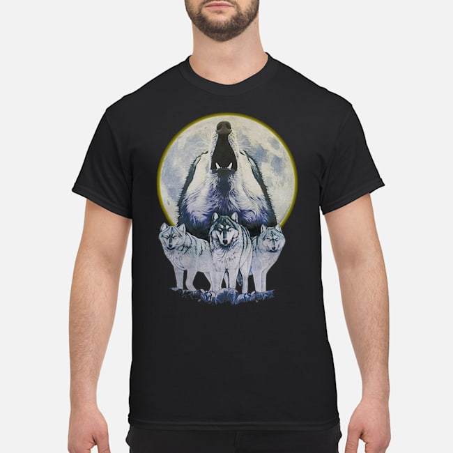 Howl At The Moon Vintage Wolf Shirt 5 Howl At The Moon Vintage Wolf Shirt
