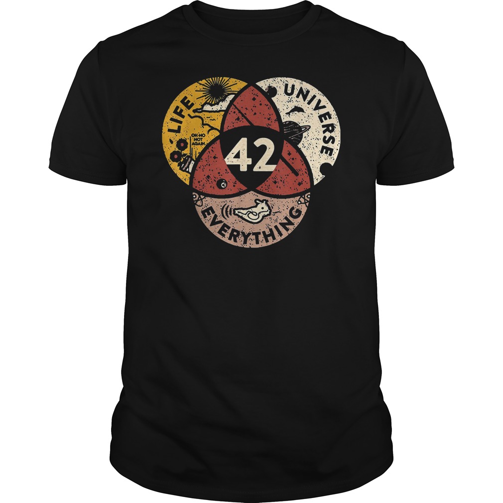 42 Answer to Life Universe and Everything Shirt 5 42 Answer to Life Universe and Everything Shirt