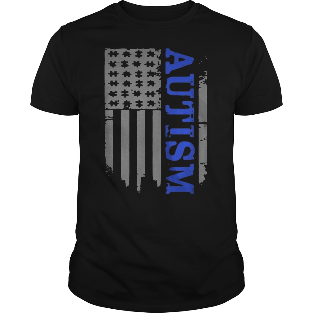 Autism Awareness American Flag Shirt 5 Autism Awareness American Flag Shirt