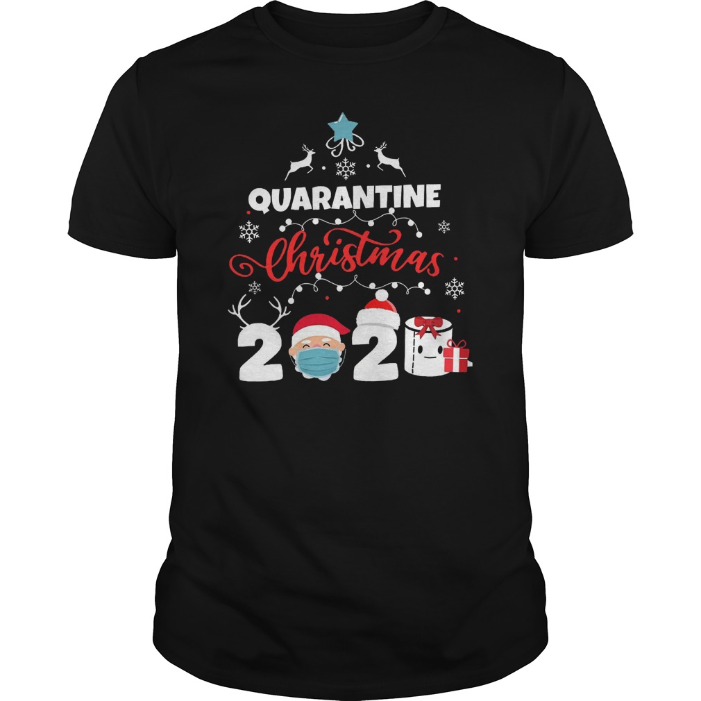 Quarantine Christmas 2020 Social Distancing Christmas Shirt 5 Quarantine Christmas 2020 Social Distancing Christmas Shirt
