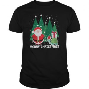 Awesome Santa And Turtles Merry Christmas Shirt 5 Awesome Santa And Turtles Merry Christmas Shirt