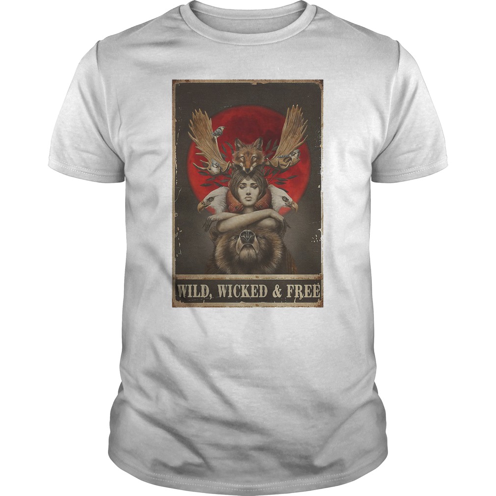 Girl Animals Wild Wicked And Free Shirt 5 Girl Animals Wild Wicked And Free Shirt
