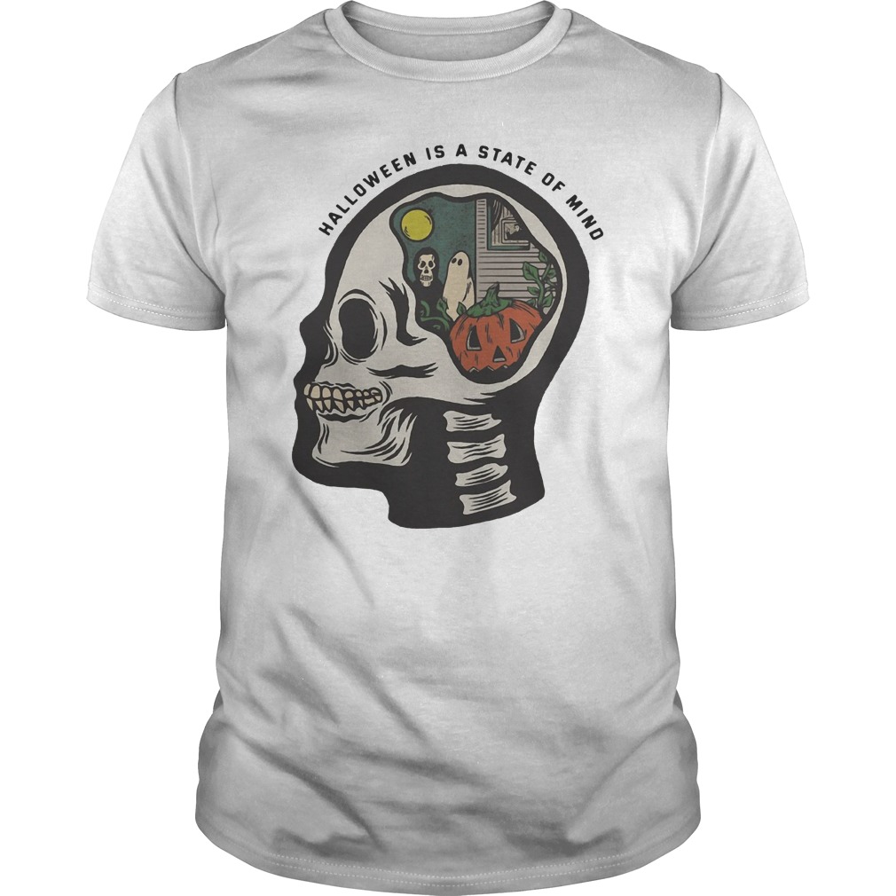 Halloween Is A State Of Mind Skull Shirt 5 Halloween Is A State Of Mind Skull Shirt
