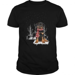 Rottweiler Snow Scarf Christmas Shirt 5 Rottweiler Snow Scarf Christmas Shirt 6