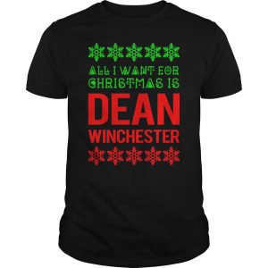 All I Want For Christmas Is Dean Winchester Shirt 5 All I Want For Christmas Is Dean Winchester Shirt