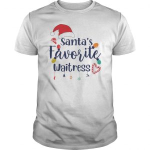 Santa's Favorite Waitress Christmas Shirt 5 Santa's Favorite Waitress Christmas Shirt 6