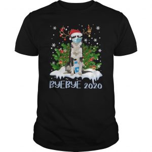 Santa Bernese Mountain Dog Face Mask Bye Bye 2020 Merry Christmas Tree Shirt 5 Santa Bernese Mountain Dog Face Mask Bye Bye 2020 Merry Christmas Tree Shirt 6