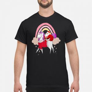 Santa Claus Riding A Unicorn Christmas Shirt 5 Santa Claus Riding A Unicorn Christmas Shirt