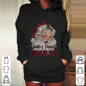 Santas Favorite Nurse Christmas Shirt 6 Santas Favorite Nurse Christmas Shirt 2