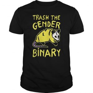 Raccoon Trash The Gender Binary Shirt 5 Raccoon Trash The Gender Binary Shirt 6