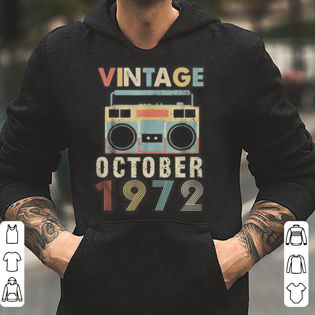 Cassette Vintage October 1972 shirt 4 - Cassette Vintage October 1972 shirt