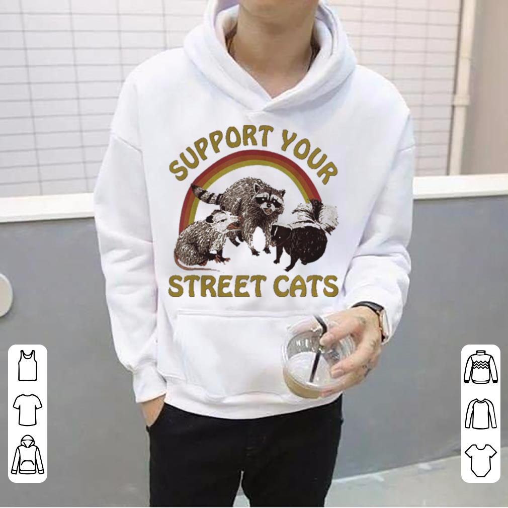Cat Kitten Support Your Local Street Cats Vintage shirt 4 - Cat Kitten Support Your Local Street Cats Vintage shirt