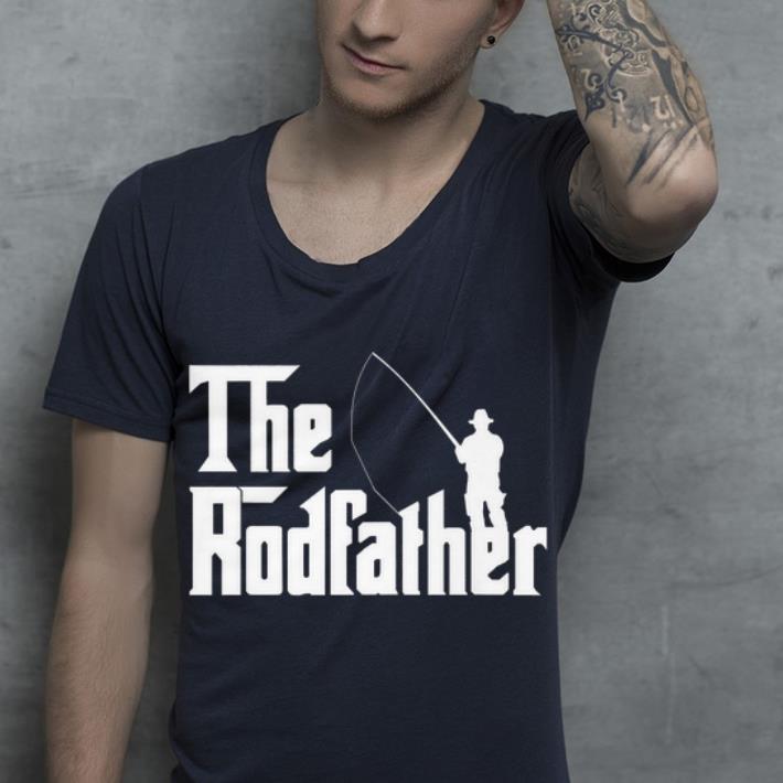 Mens The Rodfather Funny Fishing Fathers Day Gift shirt 4 - Mens The Rodfather - Funny Fishing Fathers Day Gift shirt