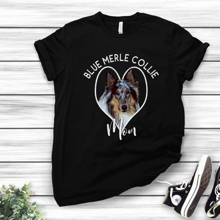 Awesome Blue Merle Collie Mom shirt 1 - Awesome Blue Merle Collie Mom shirt