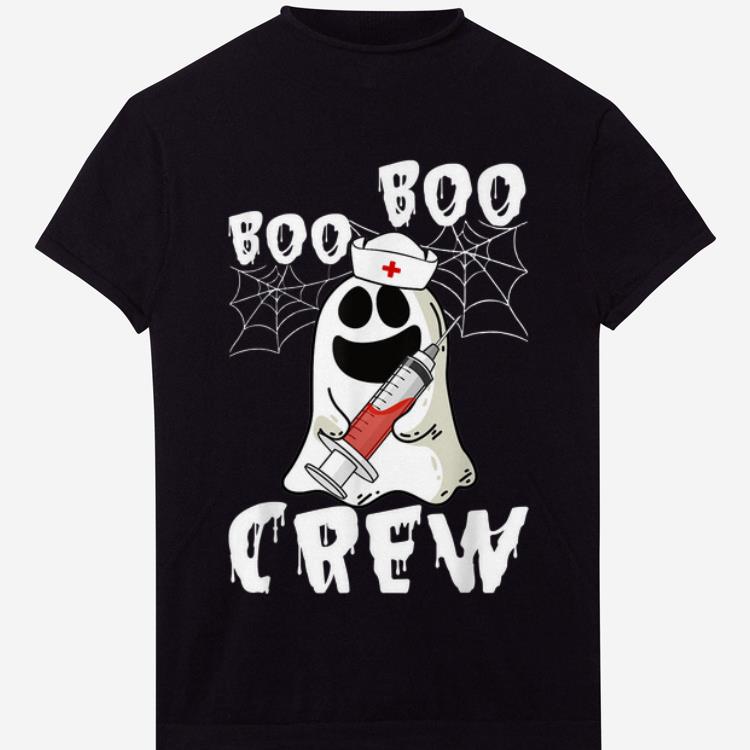 Awesome Boo Boo Crew Nurse Ghost Halloween shirt 1 2 - Awesome Boo Boo Crew Nurse Ghost Halloween shirt
