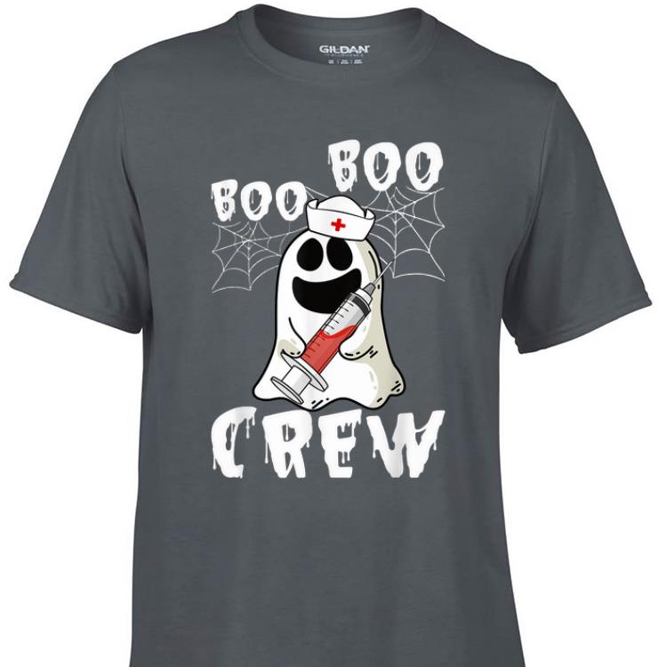 Awesome Boo Boo Crew Nurse Ghost Halloween shirt 1 - Awesome Boo Boo Crew Nurse Ghost Halloween shirt