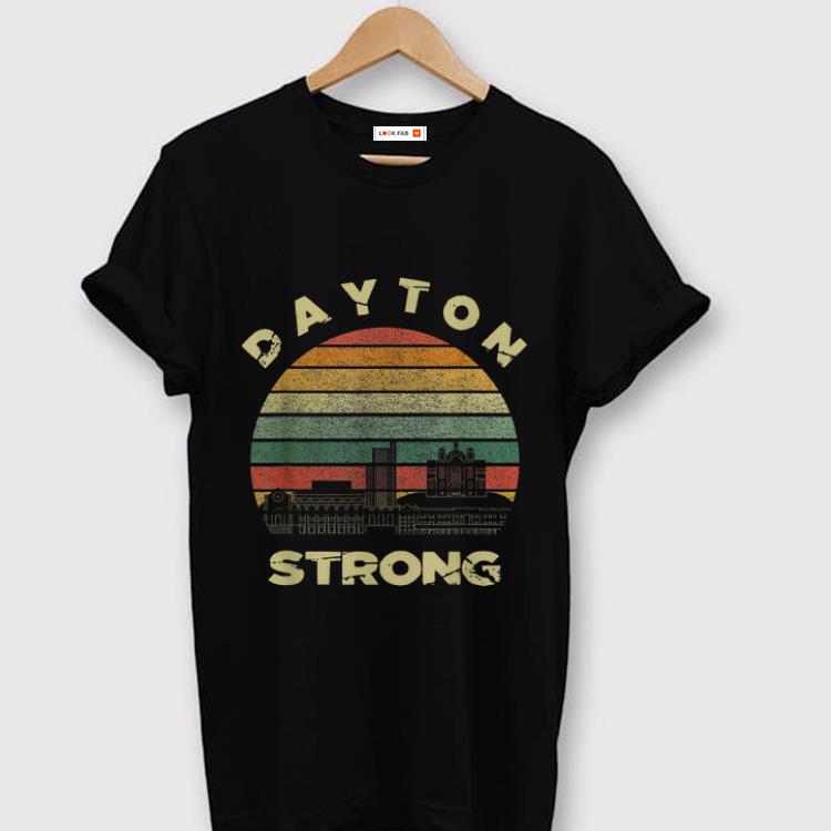 Awesome Dayton Strong Cityscape Ohio Vintage shirt 1 - Awesome Dayton Strong Cityscape Ohio Vintage shirt