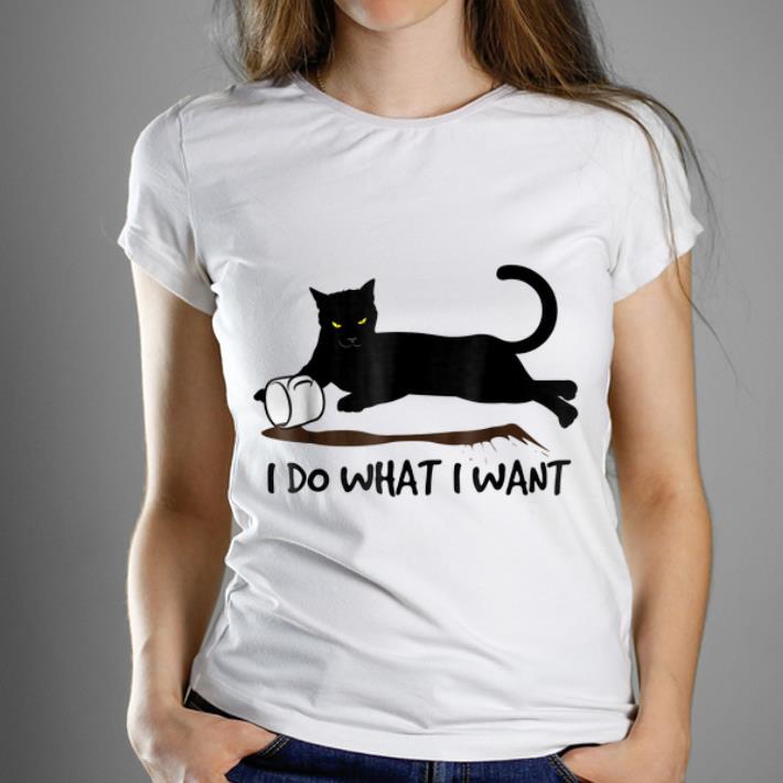 Awesome I Do What I Want Black Cat shirt 1 - Awesome I Do What I Want Black Cat shirt