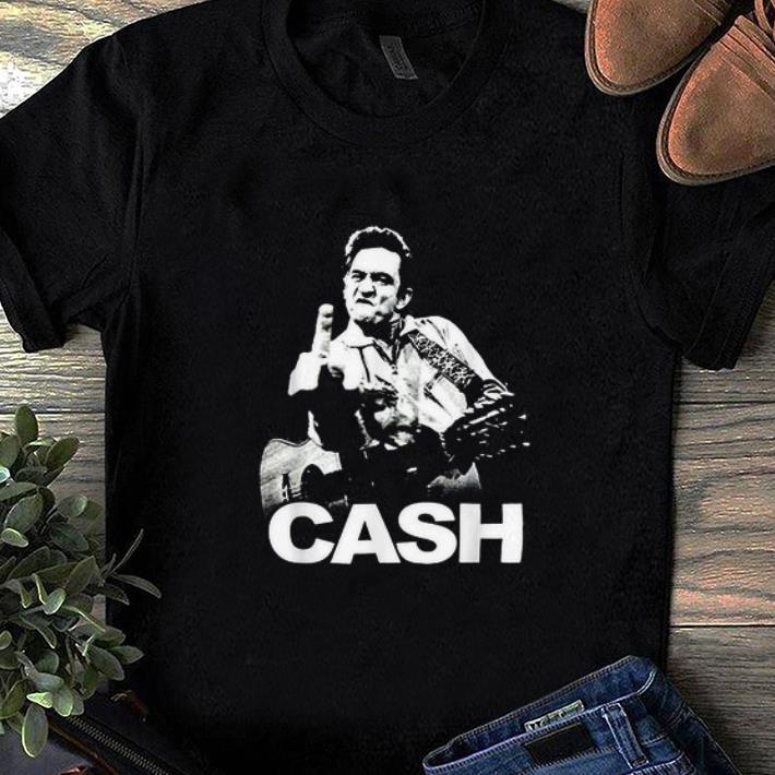 Awesome Johnny Cash Flipping The Bird shirt 1 - Awesome Johnny Cash Flipping The Bird shirt