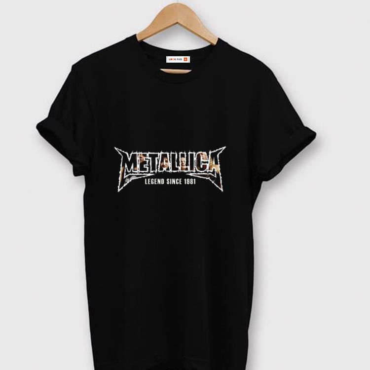 Awesome Metallica Lengend Since 1981 shirt 1 1 - Awesome Metallica Lengend Since 1981 shirt