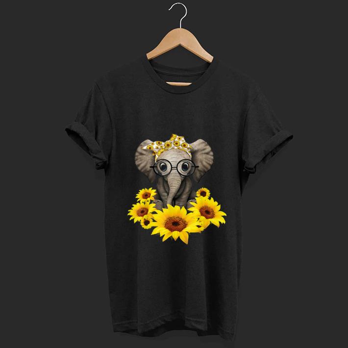 Awesome Sunflower Headband Elephant shirt 1 - Awesome Sunflower Headband Elephant shirt