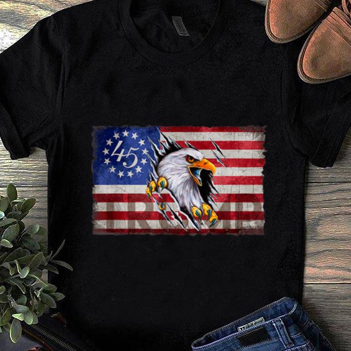 Awesome Trump Eagle Betsy Ross Flag 2020 Presidential shirt 1 - Awesome Trump Eagle Betsy Ross Flag 2020 Presidential shirt